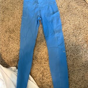 lululemon athletica Blue High-Rise Leggings